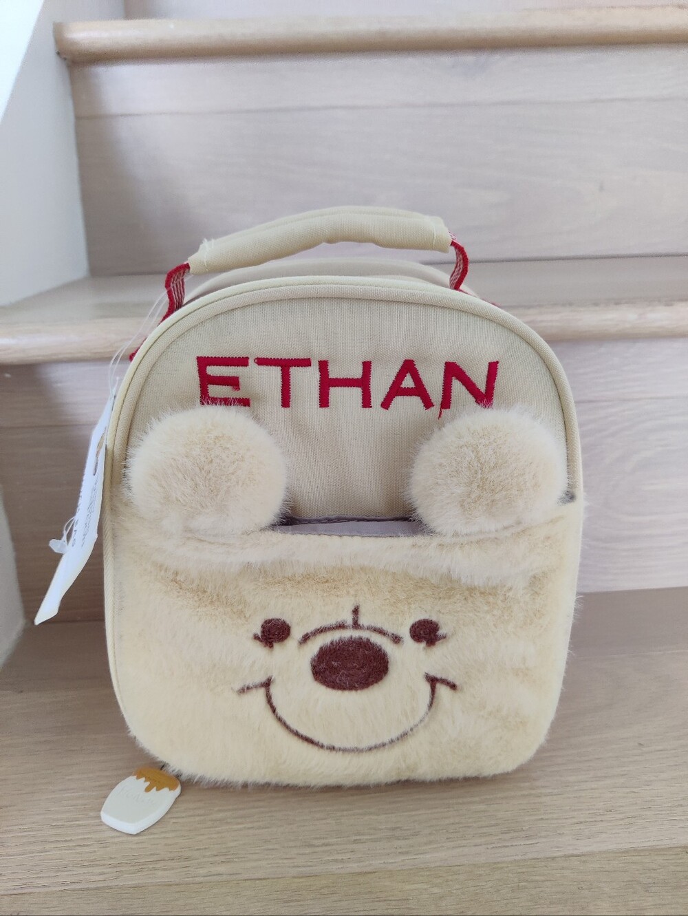 Pottery Barn KidsPlush Bear Lunch Bag - Ethan